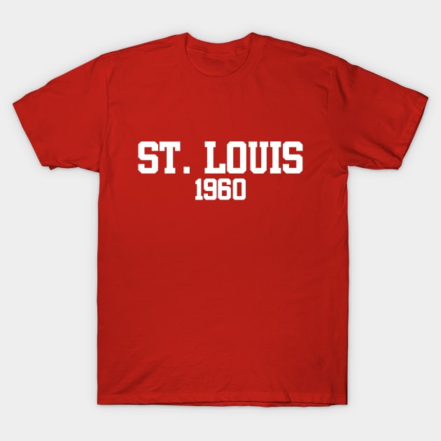 St. Louis 1960 T-Shirt by GloopTrekker